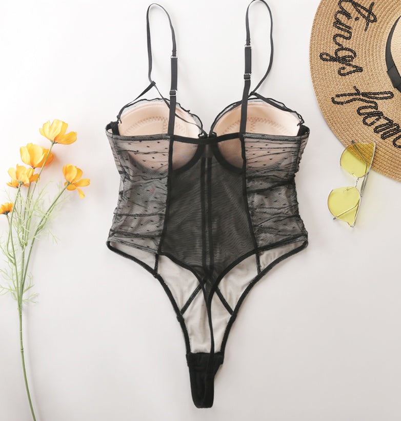 Lace Bustier Bodysuit from Adore Lingerie